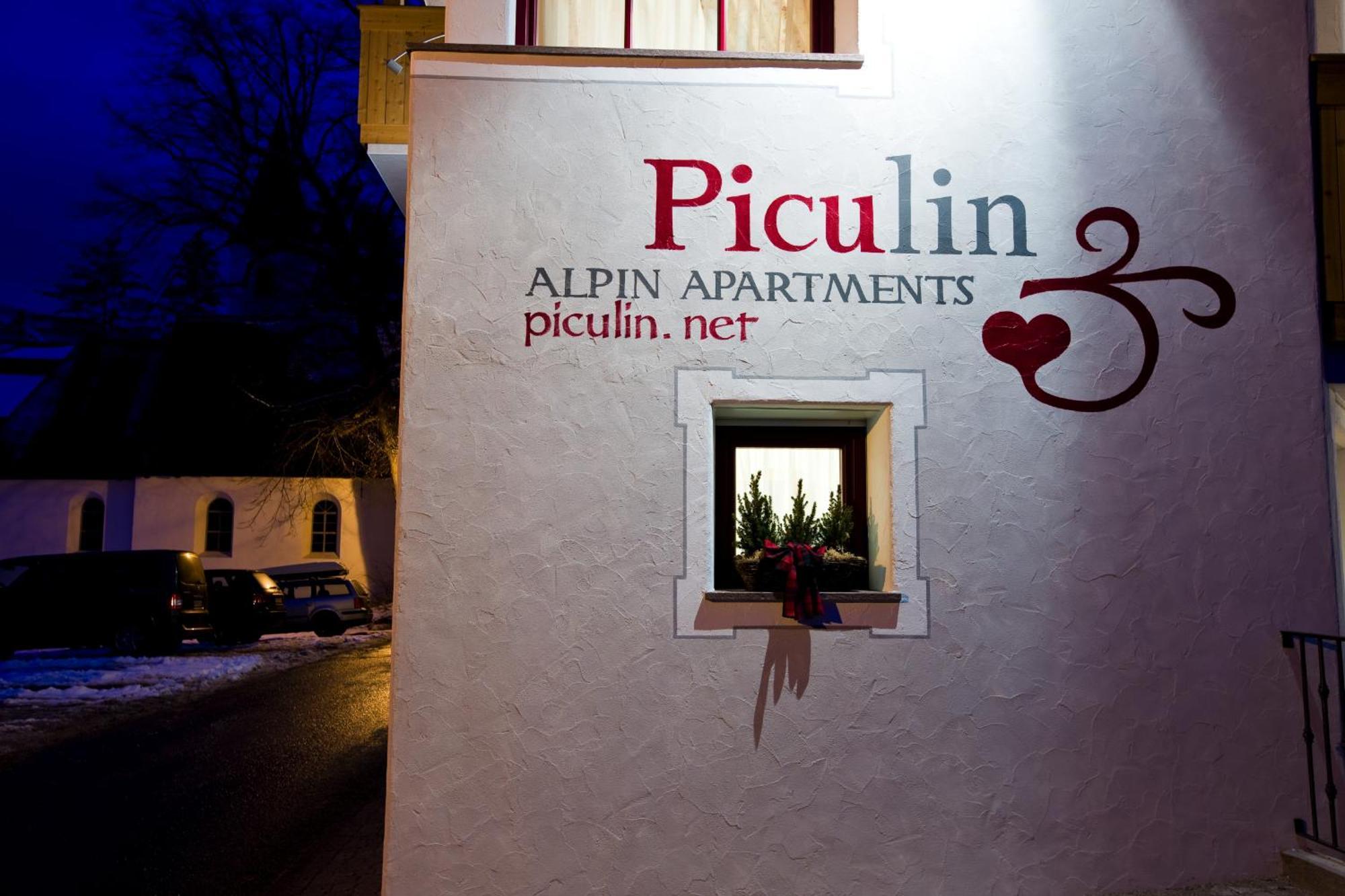 Piculin Alpin Apartments San Martino in Badia Zewnętrze zdjęcie