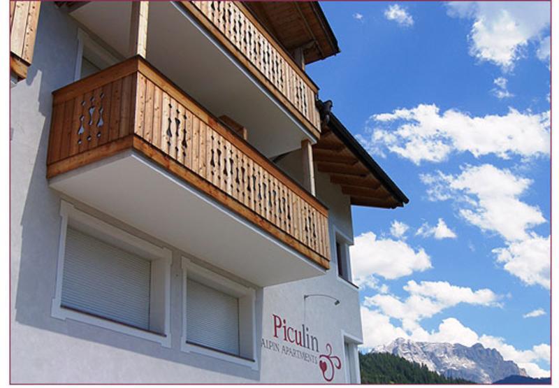 Piculin Alpin Apartments San Martino in Badia Zewnętrze zdjęcie