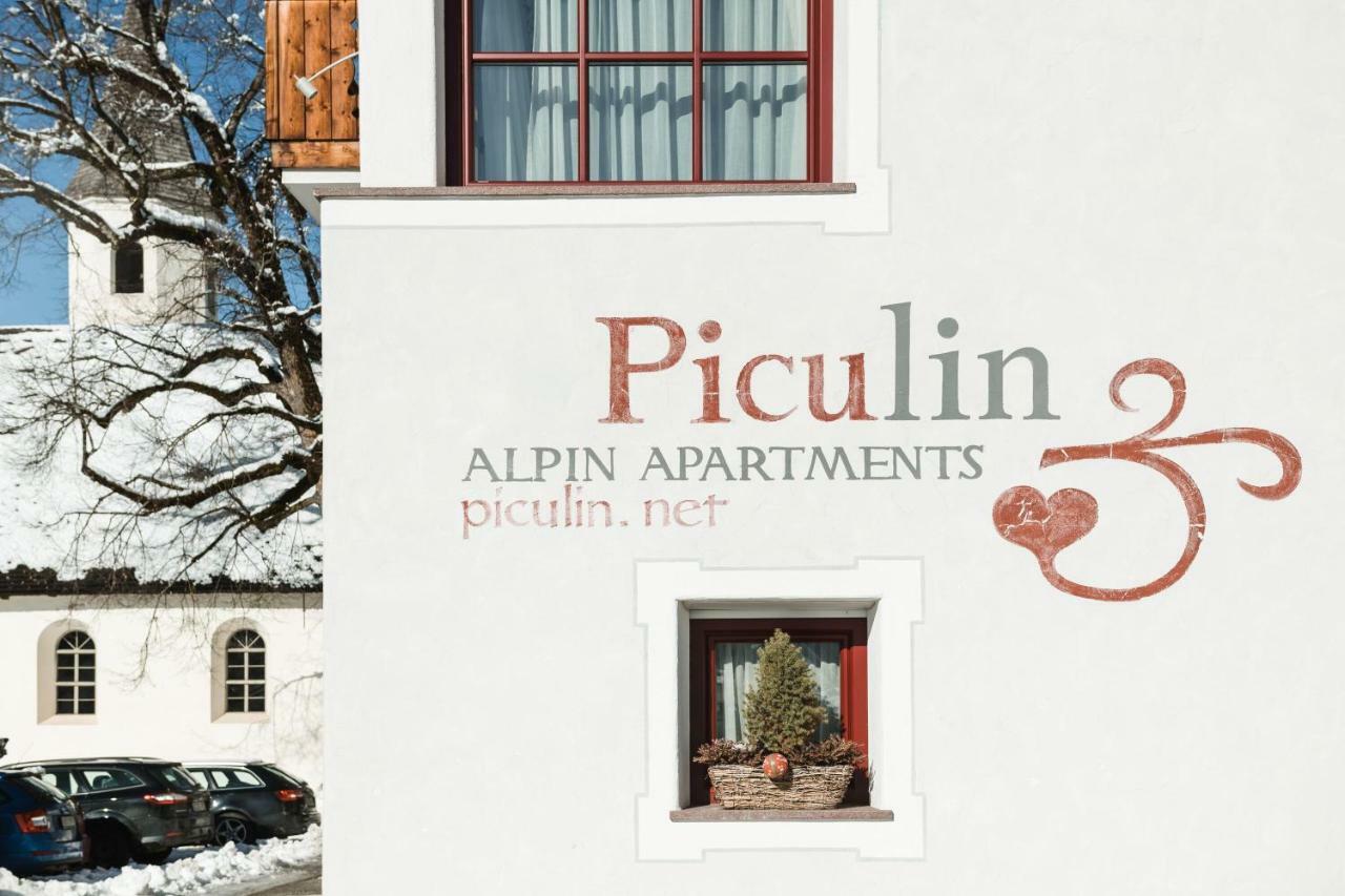 Piculin Alpin Apartments San Martino in Badia Zewnętrze zdjęcie