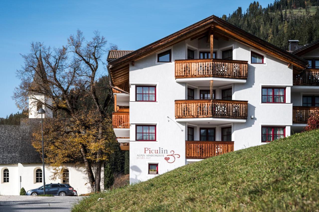 Piculin Alpin Apartments San Martino in Badia Zewnętrze zdjęcie